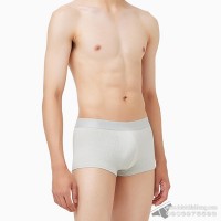 Quần lót nam Calvin Klein NB3947 CK Black Logo Jacquard Low Rise Trunk Jura Grey